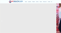 Desktop Screenshot of hfhealthcare.com